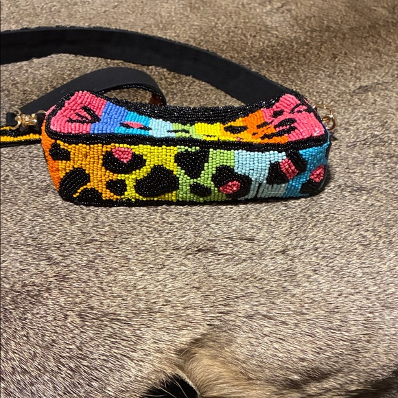 Colorful Beaded Crossbody Bag - Picture 3 of 5